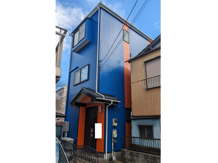 東京都足立区M邸　外壁塗装・屋根カバー工法・付帯部塗装
