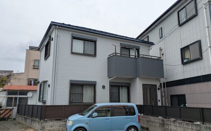 東京都足立区O邸 外壁塗装・金属屋根カバー工法工事