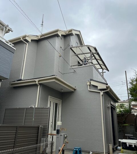 千葉県松戸市A様邸外壁屋根アステックシリコン塗装